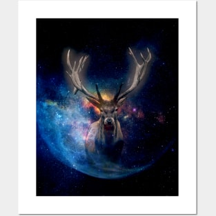 Deer Power Animal Posters and Art